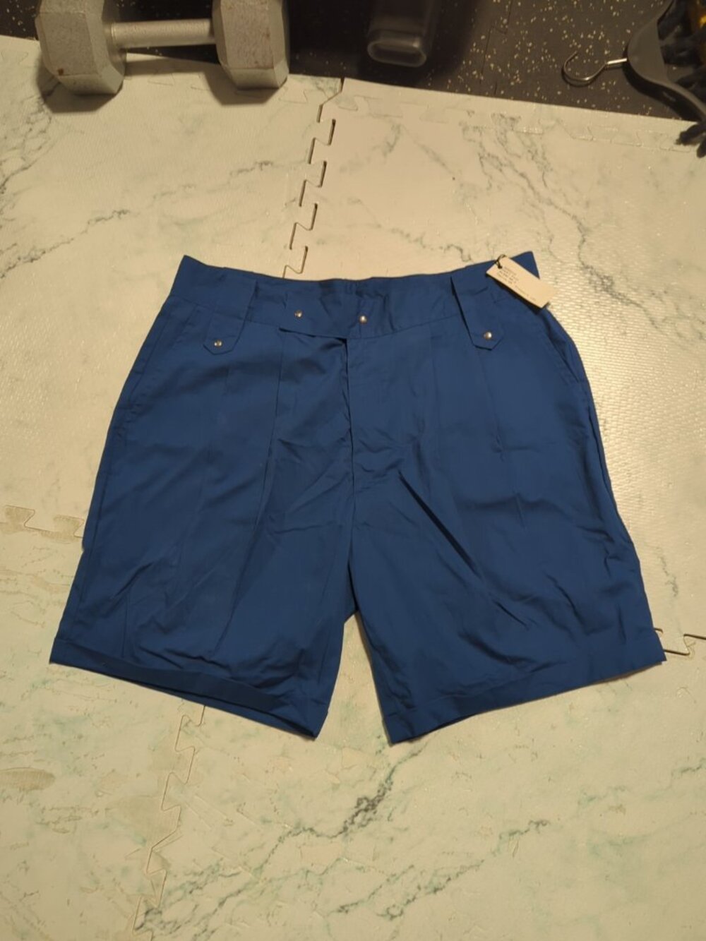 Gran Sasso Italy Men's Shorts Yacht Navy Blue NWT